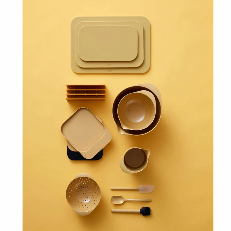 Rosti Schneidebrett Choptima, Schneidunterlage, PE-Kunststoff, Curry, 26.5 x 16 cm, 27785