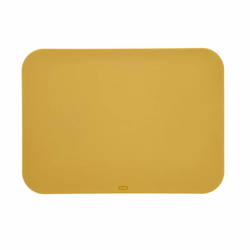 Rosti Schneidebrett Choptima, Schneidunterlage, PE-Kunststoff, Curry, 35.5 x 25.5 cm, 27804