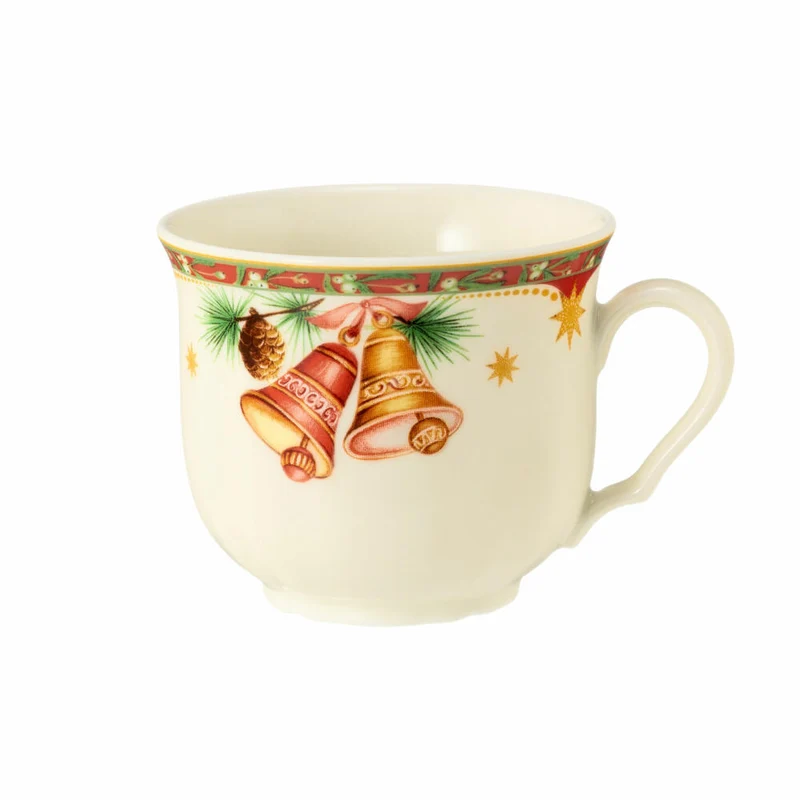 Seltmann Weiden Marie-Luise Kaffeetasse, Kaffee Tasse, Porzellan, Weihnachtsnostalgie, 225 ml, 001.756785