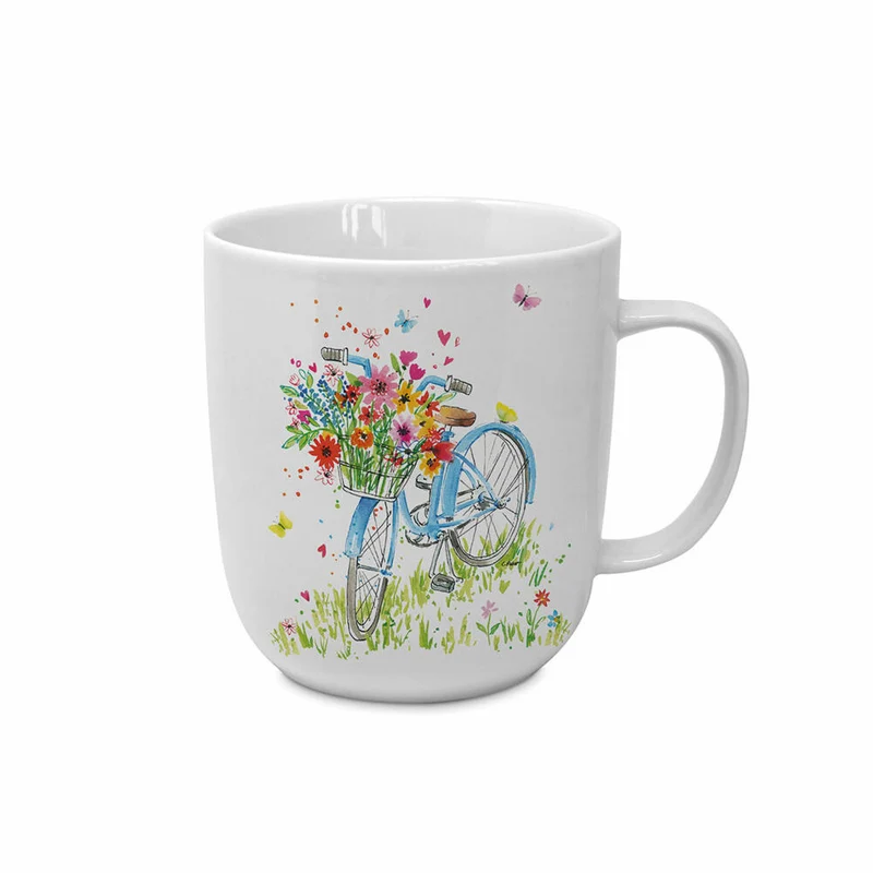 PPD Ride my Bike Single Mug, Tasse, Teetasse, Kaffetasse, Kaffee Becher, New Bone China, 400 ml, 164100923