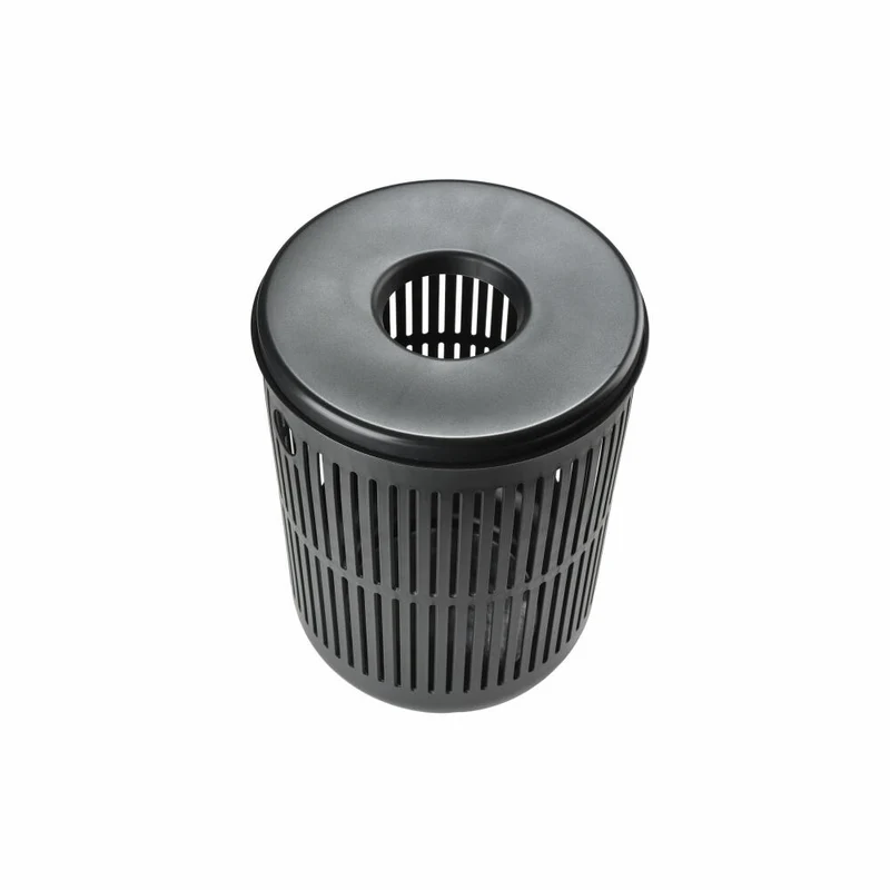 Zone Denmark Wäschekorb Ume, Wäschebox, Wäschetruhe, Wäschesammler, Kunststoff, Black, 60 L, 26523