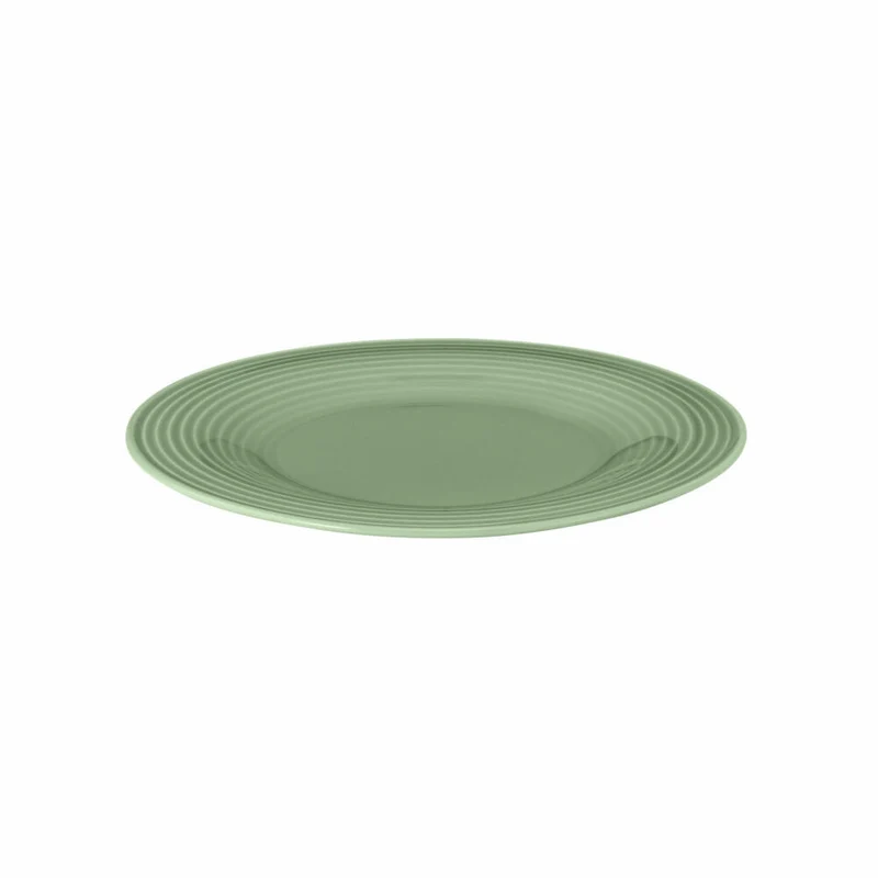Seltmann Weiden Beat Brotteller, Teller, Frühstücksteller, Kuchenteller, Porzellan, Salbeigrün, Ø 17 cm, 001.765302