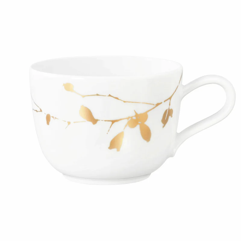 Seltmann Weiden Liberty Kaffeeobertasse, Kaffeetasse, Kaffee Tasse, Porzellan, Golden Rose Hip, 260 ml, 001.765548