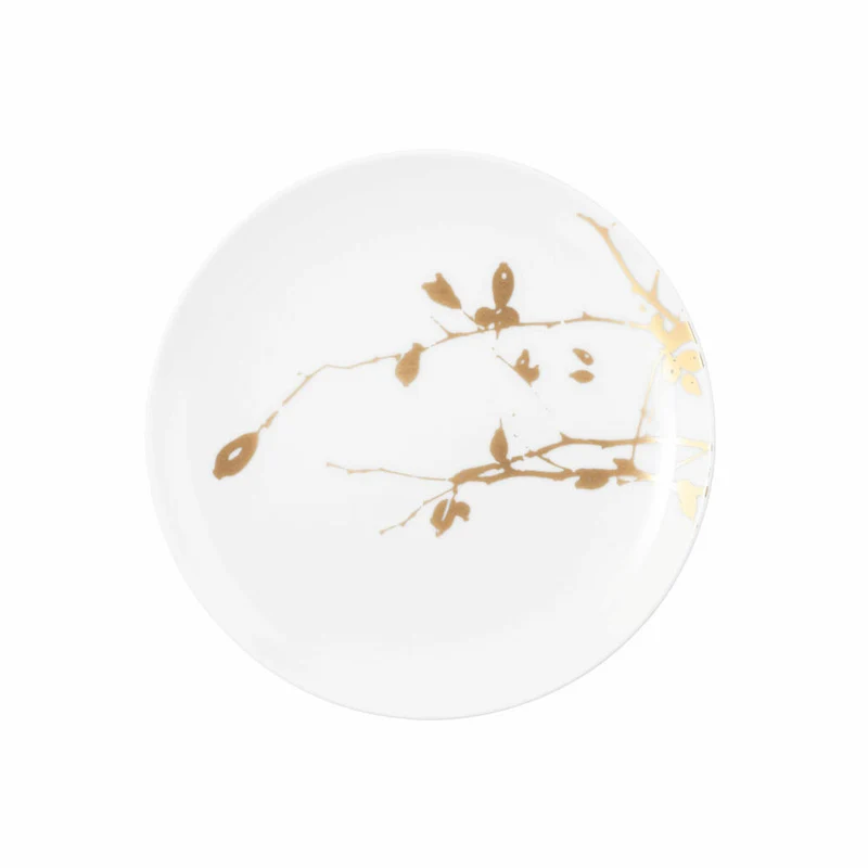 Seltmann Weiden Liberty Brotteller, Frühstücksteller, Kuchenteller, Porzellan, Golden Rose Hip, Ø 17.7 cm, 001.765554