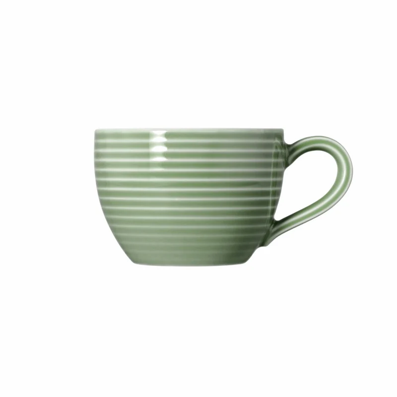 Seltmann Weiden Beat Espressotasse, Espresso Tasse, Becher, Porzellan, Salbeigrün, 100 ml, 001.771852