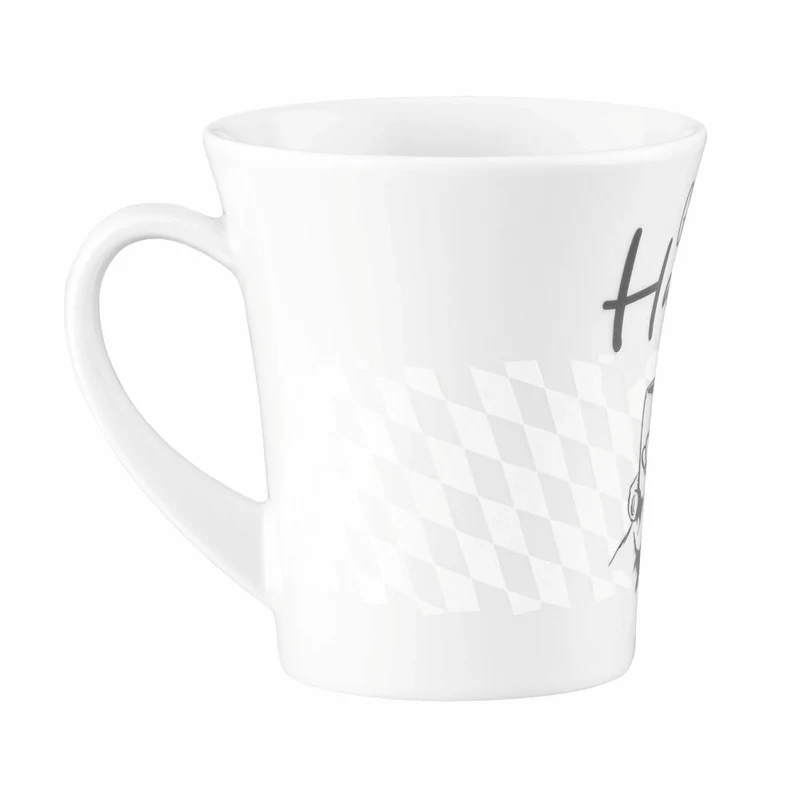 Seltmann Weiden Diva Becher Gescheid Haferl, Kaffeebecher, Teetasse, Tasse, Porzellan, 400 ml, 001.771942