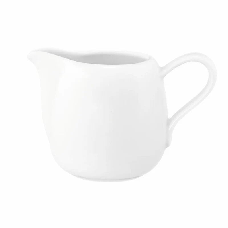 Seltmann Weiden Liberty Milchkännchen, Kännchen, Milchgießer, Milchkanne, Porzellan, Weiß, 280 ml, 001.764199