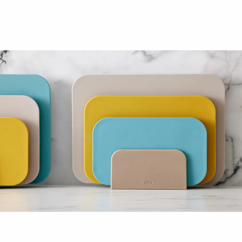 Rosti Schneidebrett-Set Choptima 4-tlg., Schneidunterlage, PE-Kunststoff, Beach, 27826