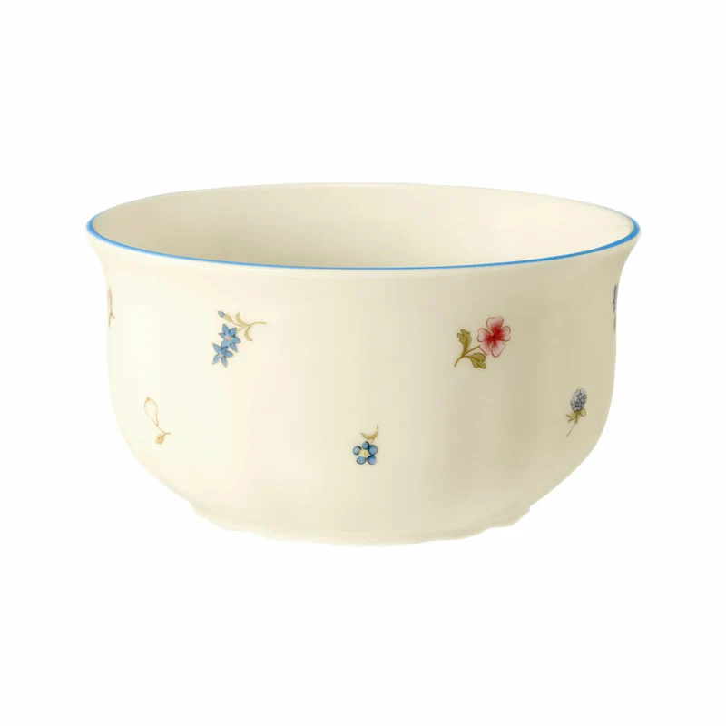 Seltmann Weiden Marie-Luise Müslischale, Schale, Schüssel, Porzellan, Streublume, Ø 15 cm, 001.757061