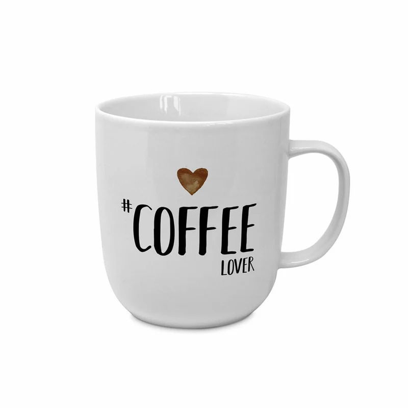 PPD Coffee Lover Single Mug, Tasse, Teetasse, Kaffetasse, Kaffee Becher, New Bone China, 400 ml, 164101543