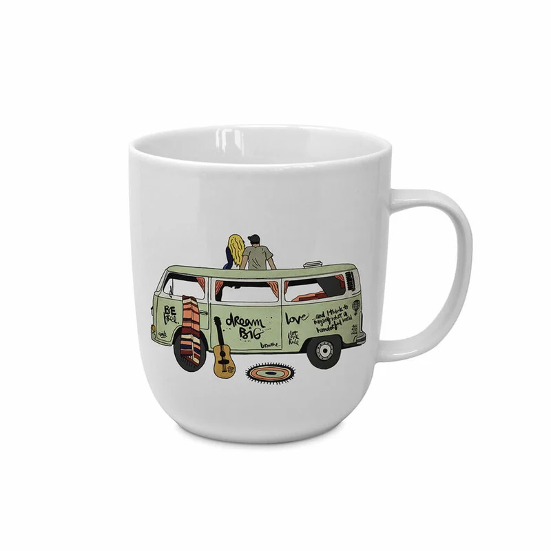 PPD Freiheit Single Mug, Tasse, Teetasse, Kaffetasse, Kaffee Becher, New Bone China, 400 ml, 164101626