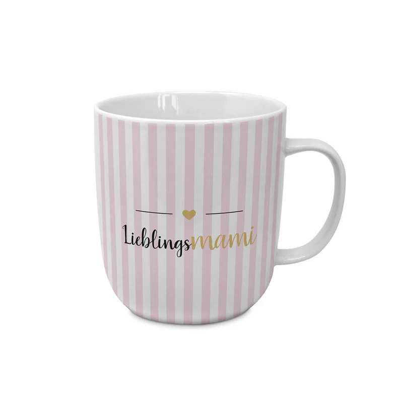 PPD Lieblingsmami Single Mug, Tasse, Teetasse, Kaffetasse, Kaffee Becher, New Bone China, 400 ml, 164101769