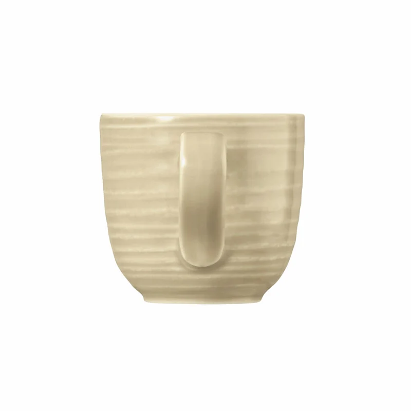 Seltmann Weiden Terra Espressoobertasse, Espressotasse, Espresso Tasse, Porzellan, Sandbeige, 100 ml, 001.766249