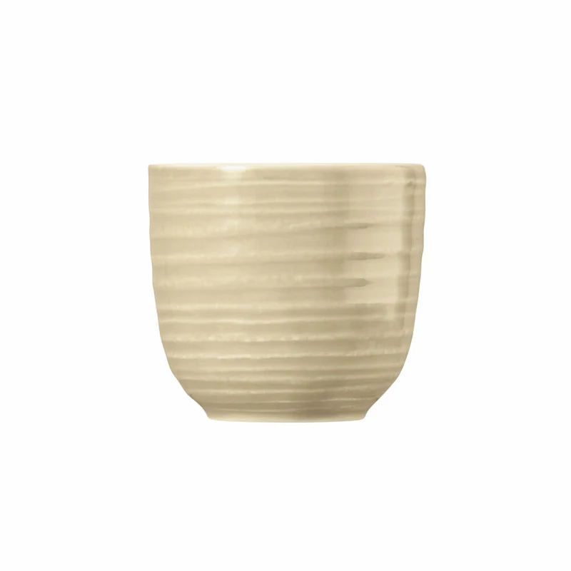 Seltmann Weiden Terra Espressoobertasse, Espressotasse, Espresso Tasse, Porzellan, Sandbeige, 100 ml, 001.766249