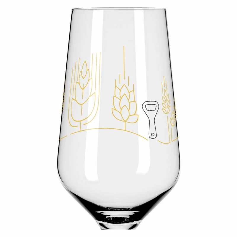 Ritzenhoff Brauchzeit Pils 011 012 F24, 2er Set, Ritzenhoff Design Team, Pilsglas, Kristallglas, 374 ml, 3471006