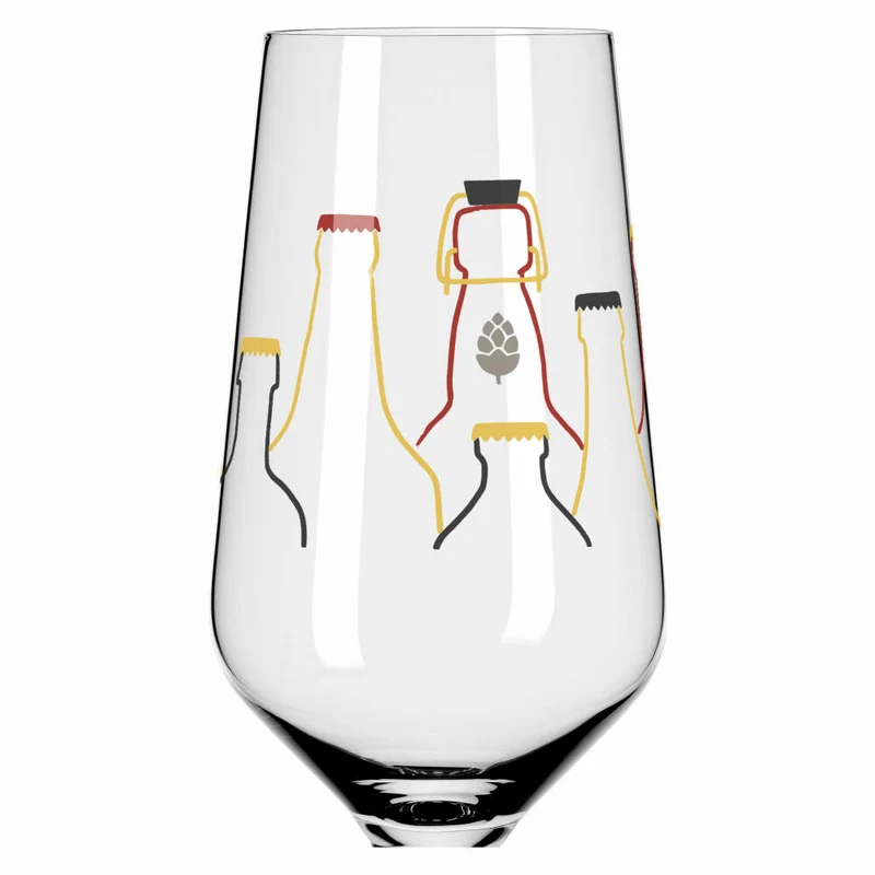Ritzenhoff Brauchzeit Pils 013 014 F24, 2er Set, Ritzenhoff Design Team, Pilsglas, Kristallglas, 374 ml, 3471007