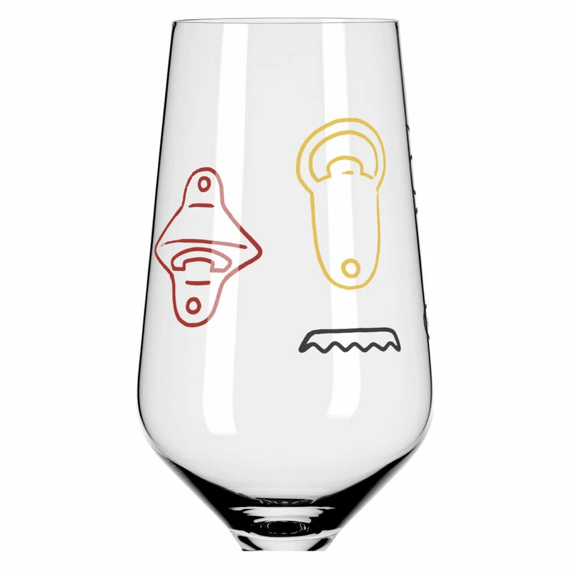 Ritzenhoff Brauchzeit Pils 013 014 F24, 2er Set, Ritzenhoff Design Team, Pilsglas, Kristallglas, 374 ml, 3471007