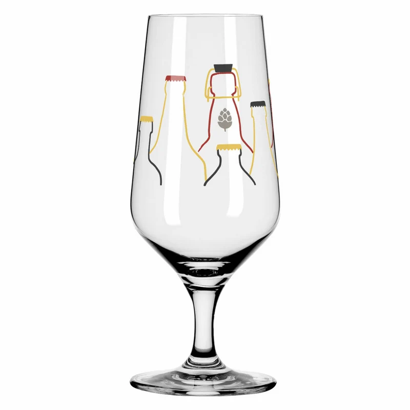 Ritzenhoff Brauchzeit Pils 013 014 F24, 2er Set, Ritzenhoff Design Team, Pilsglas, Kristallglas, 374 ml, 3471007