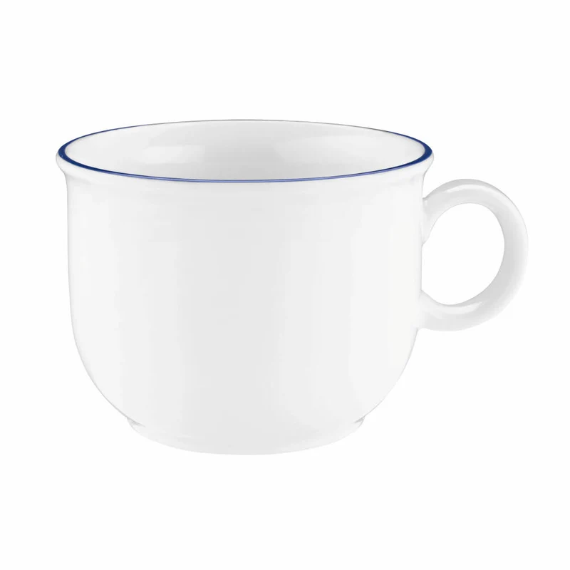 Seltmann Weiden Compact Kaffeetasse, Kaffee Tasse, Porzellan, mit Farbrand, 210 ml, 001.718887