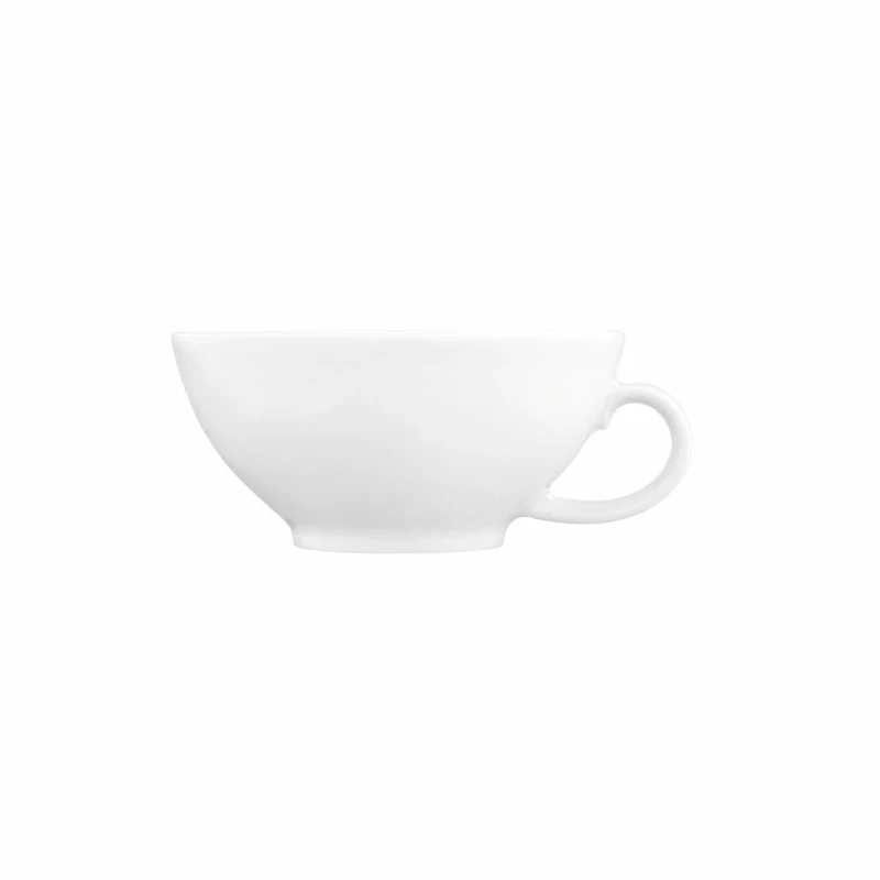 Seltmann Weiden Life Teetasse, Tee Tasse, Kaffeetasse, Porzellan, Weiß, 140 ml, 001.737209