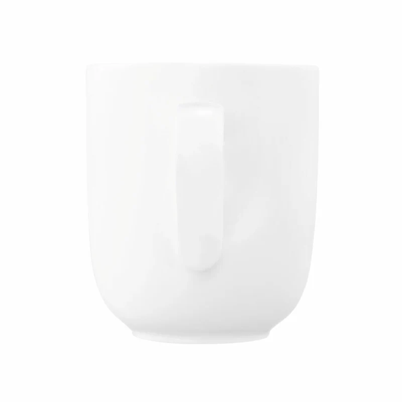 Seltmann Weiden Liberty Becher, Kaffeebecher, Teetasse, Tasse, Porzellan, Weiß, 400 ml, 001.764205