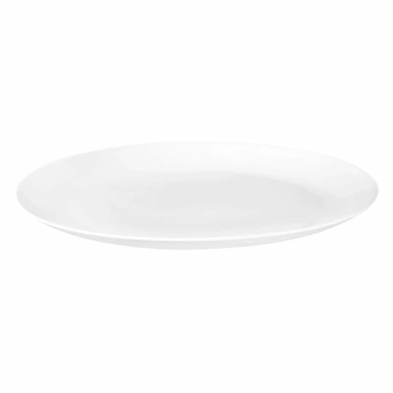Seltmann Weiden Liberty Platte Oval, Servierplatte, Servierteller, Porzellan, Weiß, 31.3 x 21.1 cm, 001.764212