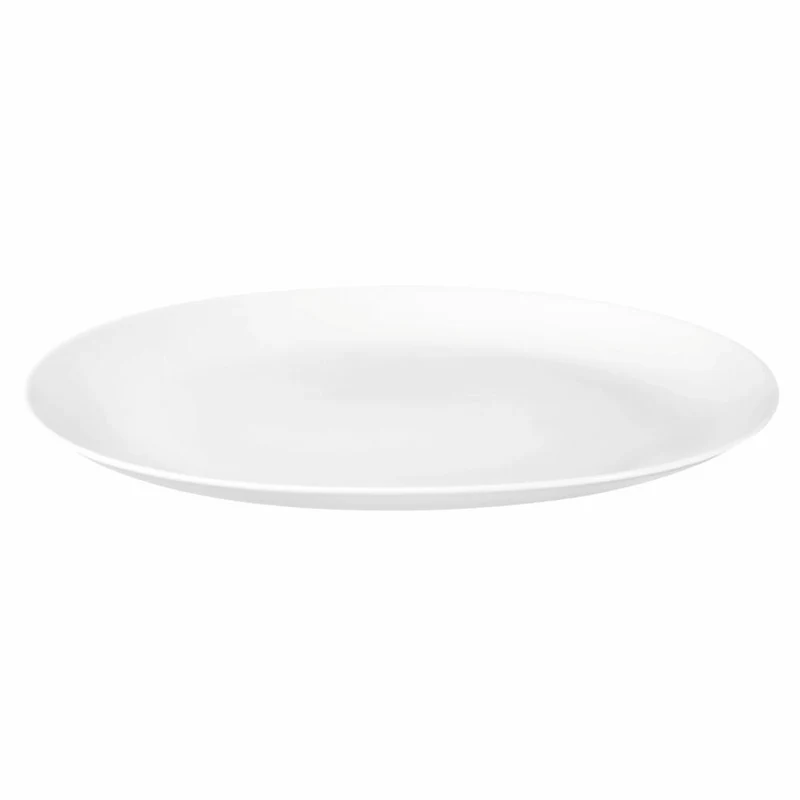 Seltmann Weiden Liberty Platte Oval, Servierplatte, Servierteller, Porzellan, Weiß, 35.1 x 24.2 cm, 001.764213