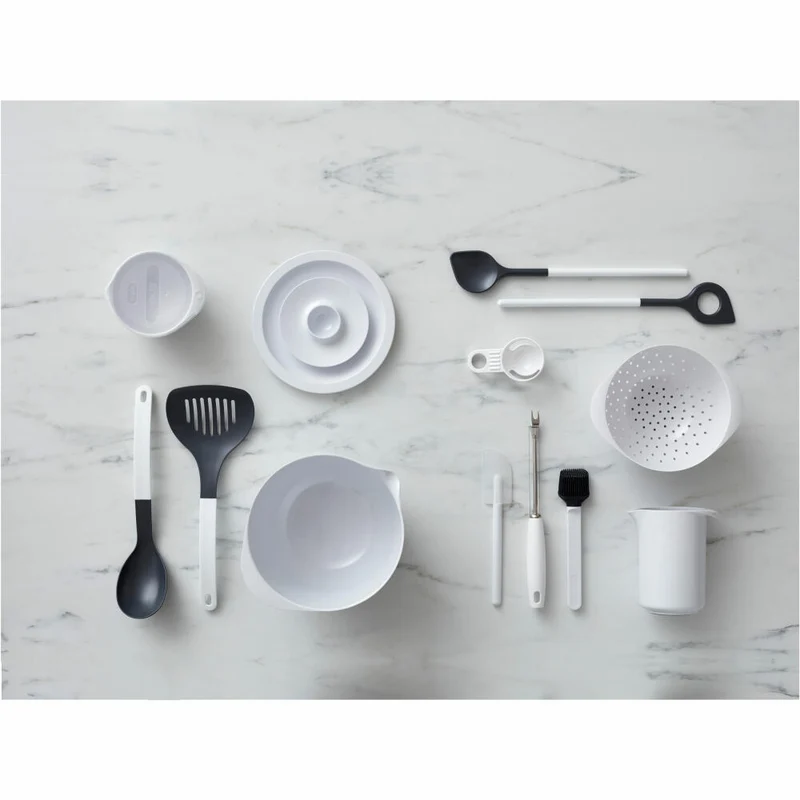Rosti Teigschaber Classic L, Spachtel, Melamin, Silikon, Weiß, 26 cm, 23783