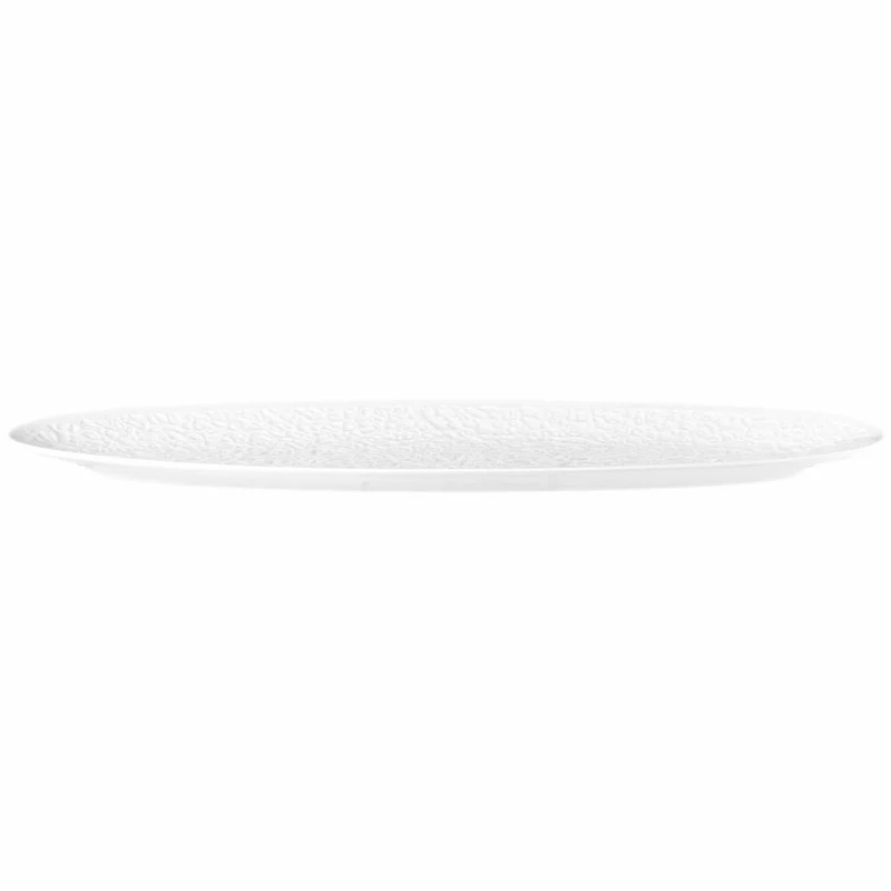Seltmann Weiden Nori-Home Coupplatte, Servierteller, Servierplatte, Porzellan, Weiß, 44 x 14 cm, 001.772516