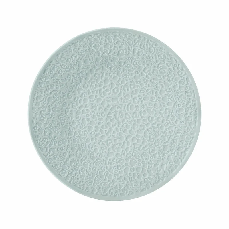 Seltmann Weiden Nori-Home Frühstücksteller, Teller, Kuchenteller, Porzellan, Vollrelief Arktisblau Light, Ø 21.5 cm, 001.772520