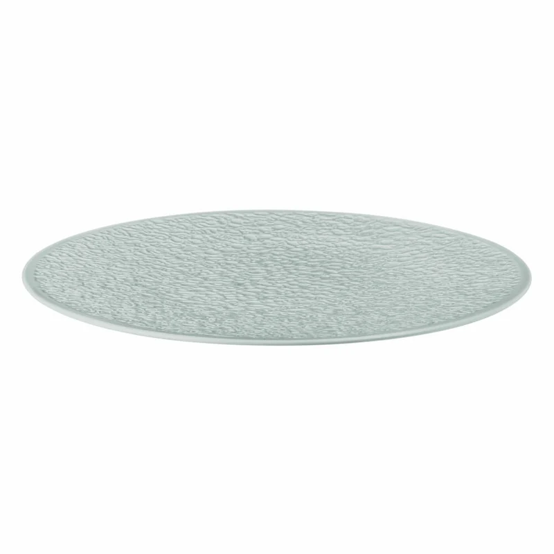 Seltmann Weiden Nori-Home Platzteller, Unterteller, Teller, Porzellan, Vollrelief Arktisblau light, Ø 33.2 cm, 001.772522