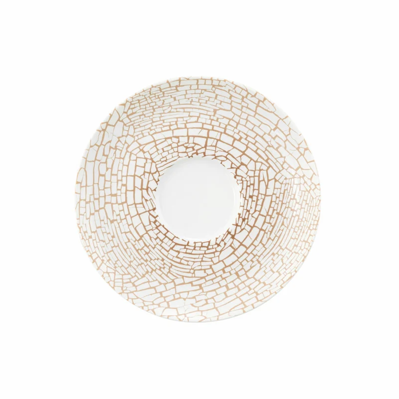 Seltmann Weiden Liberty Kombi-Untertasse, Unterteller, Porzellan, Krakelee, Ø 16.1 cm, 001.764219