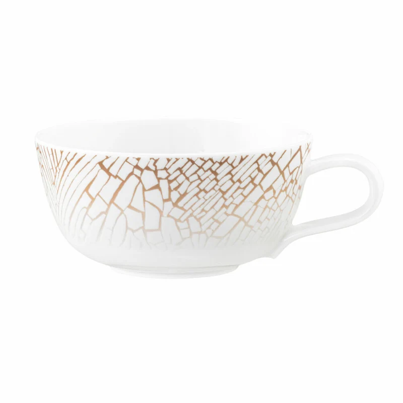 Seltmann Weiden Liberty Teeobertasse Groß, Teetasse, Tee Tasse, Porzellan, Krakelee, 290 ml, 001.764222
