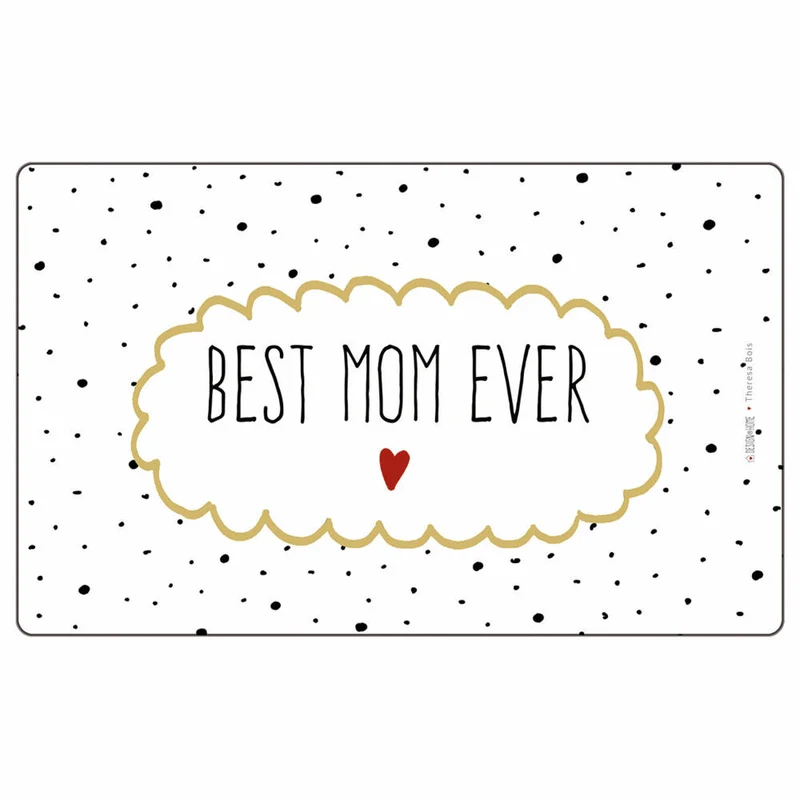 PPD Tray Best Mom, Frühstücksbrettchen, Brettchen, Frühstück, Resopal, 14.3 x 23.3 cm, 661277