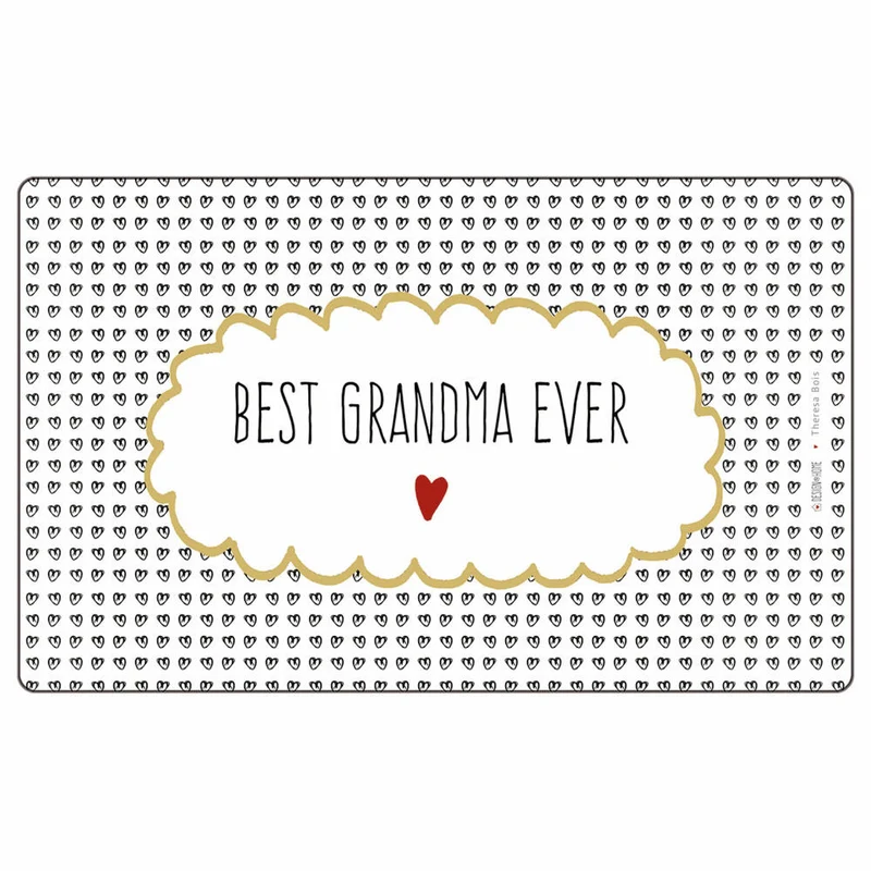 PPD Tray Best Grandma, Frühstücksbrettchen, Brettchen, Frühstück, Resopal, 14.3 x 23.3 cm, 661279