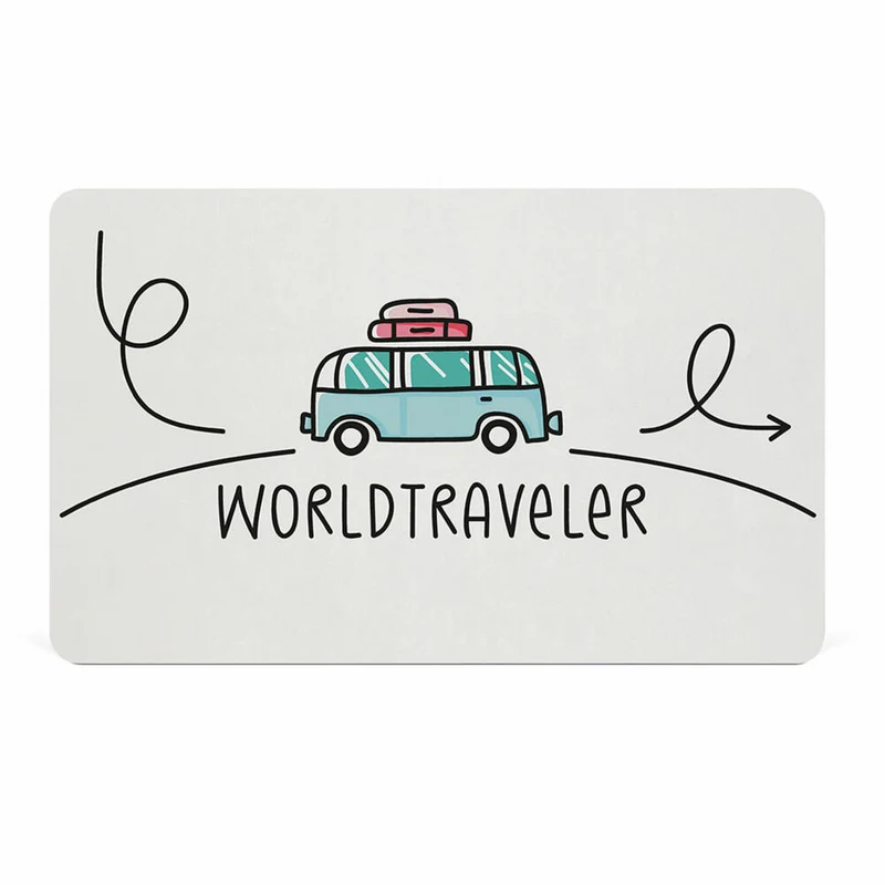 PPD Tray Worldtraveler, Frühstücksbrettchen, Brettchen, Frühstück, Resopal, 14.3 x 23.3 cm, 661322