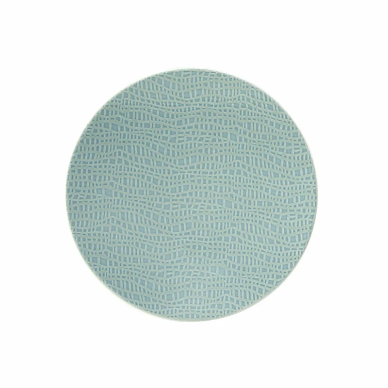 Seltmann Weiden Life Brotteller, Teller, Kuchenteller, Porzellan, Fashion Green Chic, Ø 16.4 cm, 001.743852