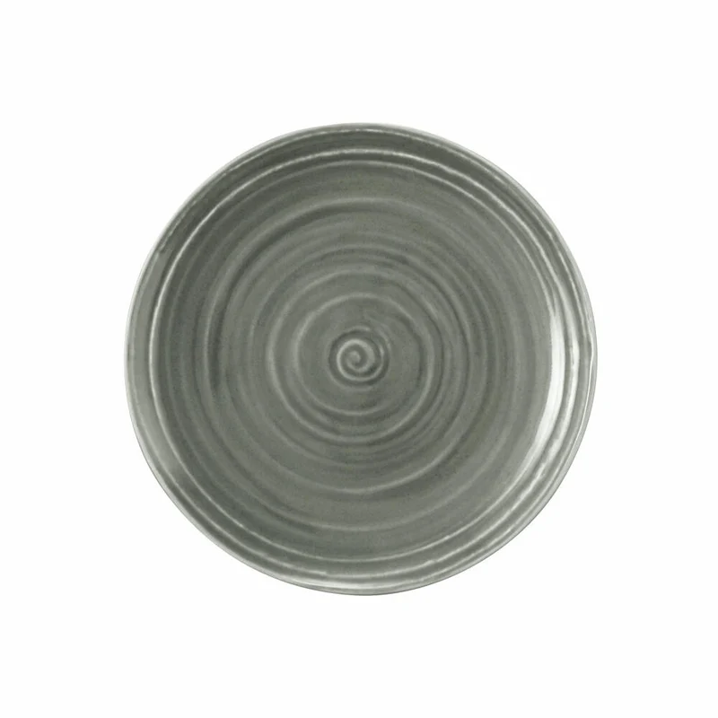 Seltmann Weiden Terra Brotteller, Kuchenteller, Teller, Porzellan, Perlgrau, Ø 17.7 cm, 001.766256