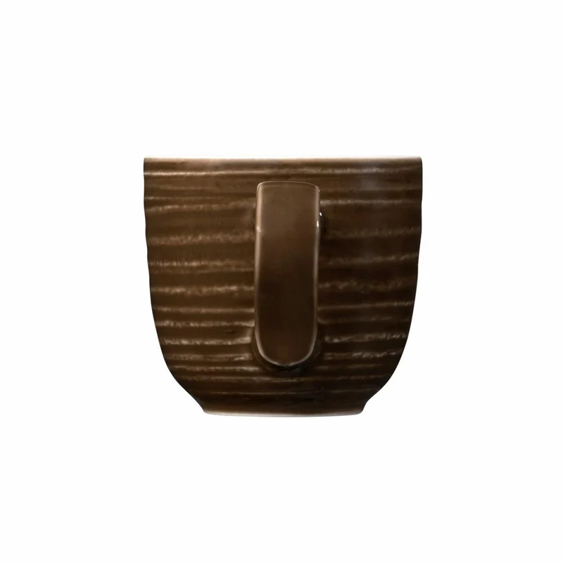 Seltmann Weiden Terra Espressoobertasse, Espressotasse, Espresso Tasse, Porzellan, Erdbraun, 100 ml, 001.766257