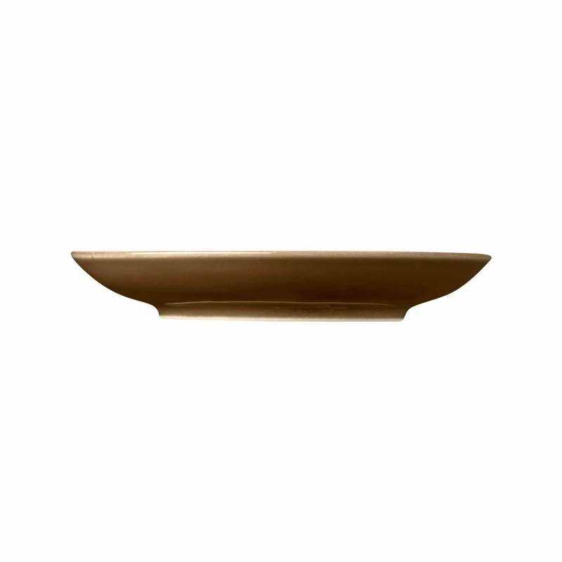 Seltmann Weiden Terra Espressountertasse, Untertasse, Porzellan, Erdbraun, Ø 12 cm, 001.766258