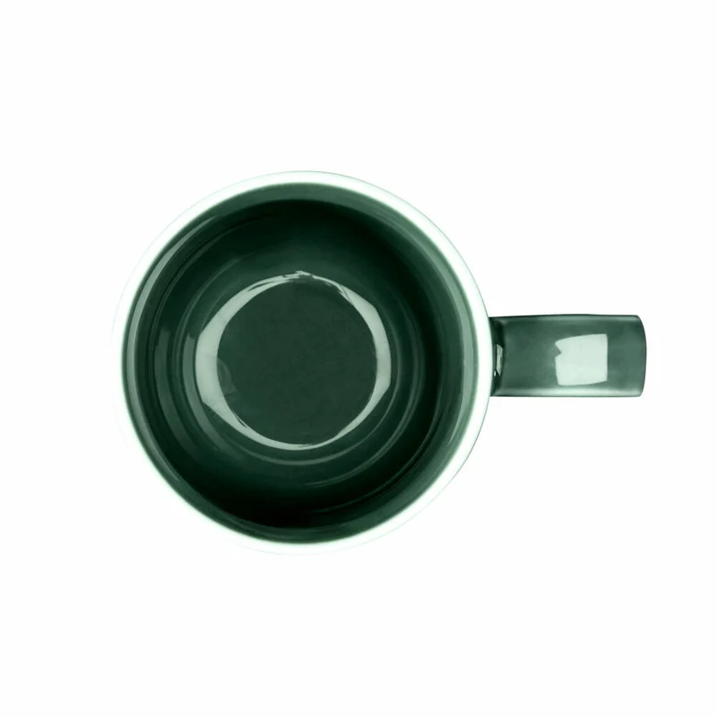 Seltmann Weiden Terra Espressoobertasse, Espressotasse, Espresso Tasse, Porzellan, Moosgrün, 100 ml, 001.766261