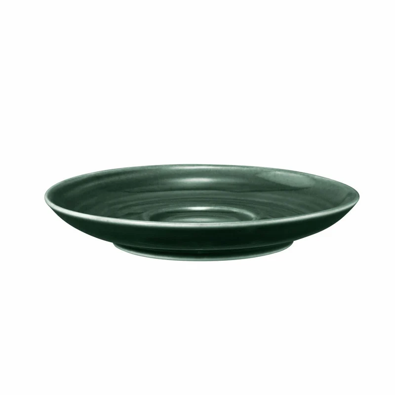 Seltmann Weiden Terra Espressountertasse, Untertasse, Porzellan, Moosgrün, Ø 12 cm, 001.766262