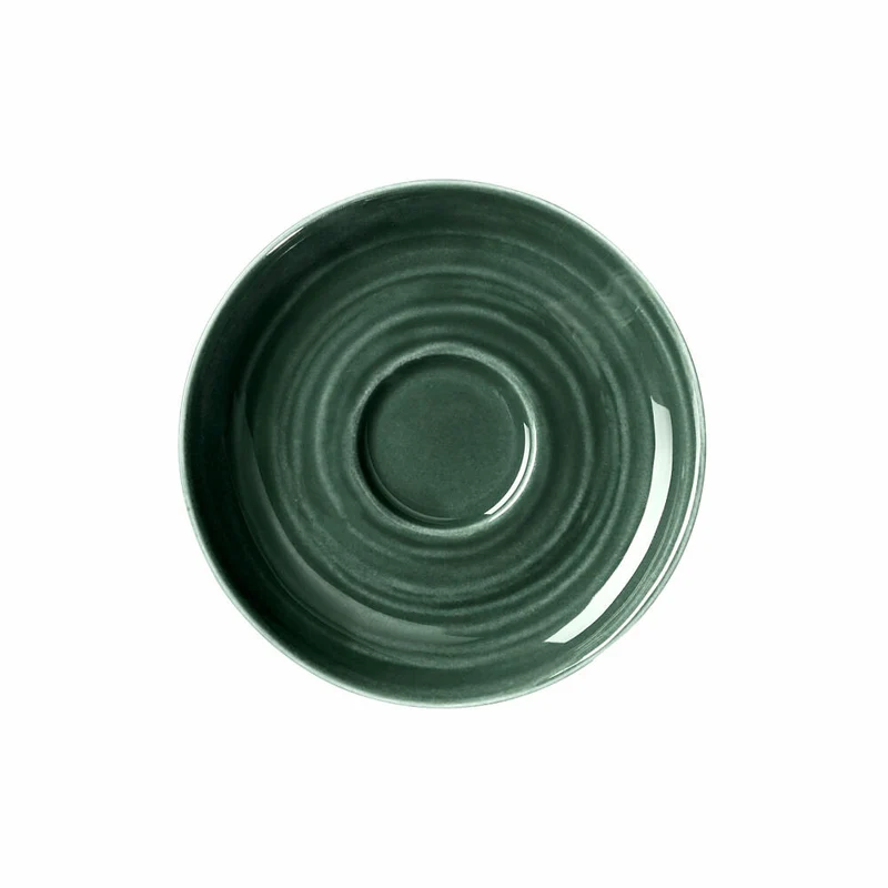 Seltmann Weiden Terra Espressountertasse, Untertasse, Porzellan, Moosgrün, Ø 12 cm, 001.766262