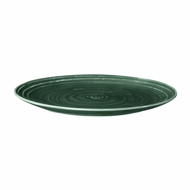 Seltmann Weiden Terra Brotteller, Kuchenteller, Teller, Porzellan, Moosgrün, Ø 17.7 cm, 001.766264
