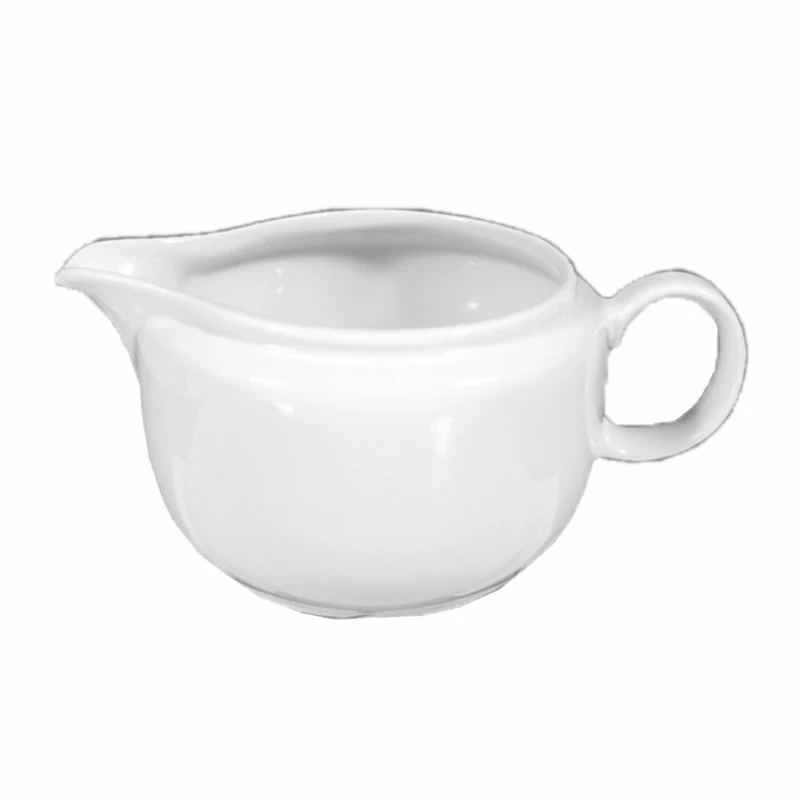 Seltmann Weiden Compact Sauciere, Saucenkanne, Soßenkanne, Porzellan, Weiß, 600 ml, 001.457107