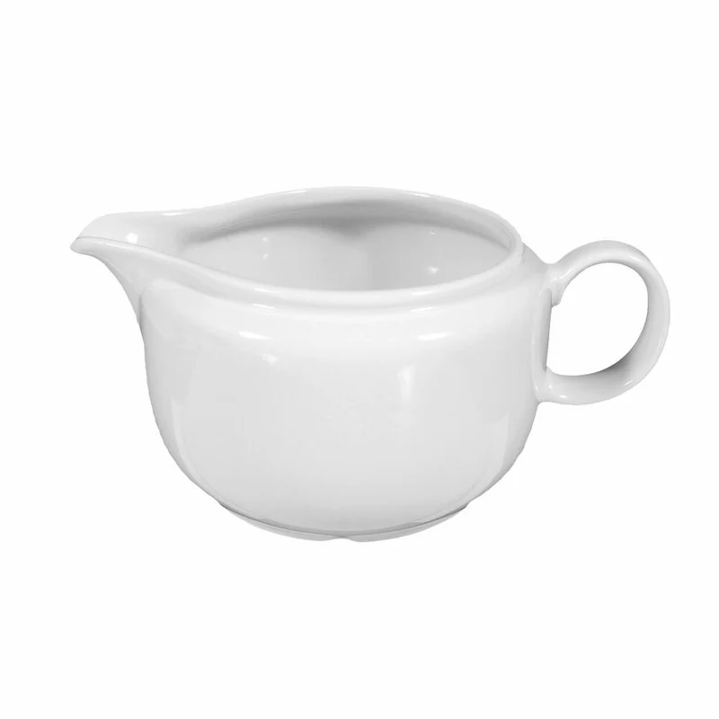Seltmann Weiden Compact Sauciere, Saucenkanne, Soßenkanne, Porzellan, Weiß, 600 ml, 001.457107