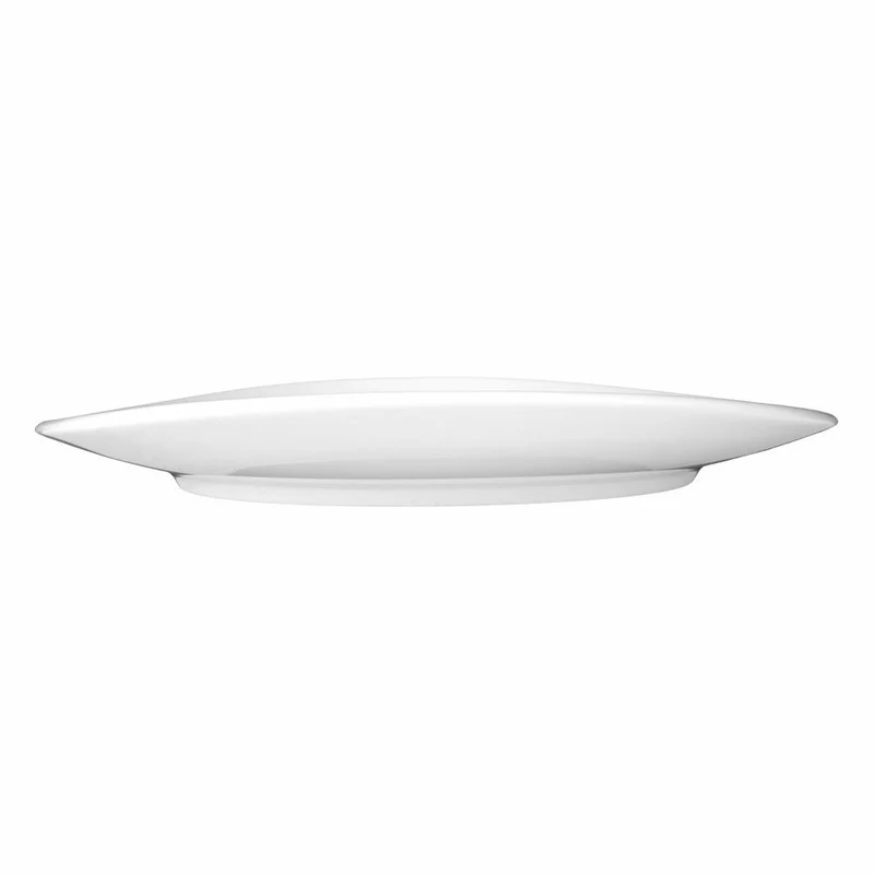 Seltmann Weiden Modern Life Speiseteller Oval, Teller, Porzellan, Black Line, 25.1 x 23 cm, 001.766298