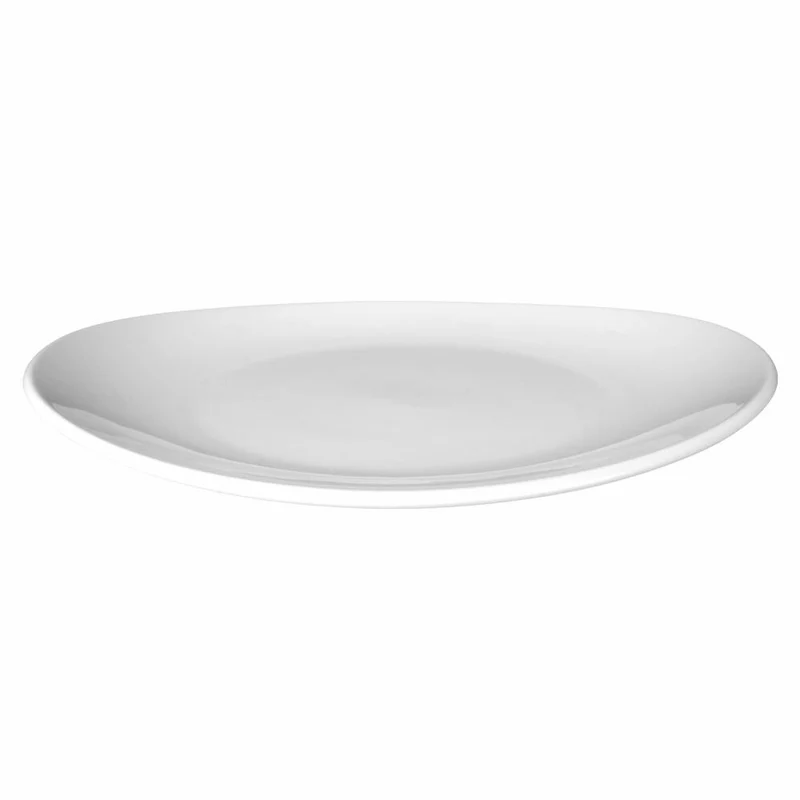 Seltmann Weiden Modern Life Speiseteller Oval, Teller, Porzellan, Black Line, 25.1 x 23 cm, 001.766298