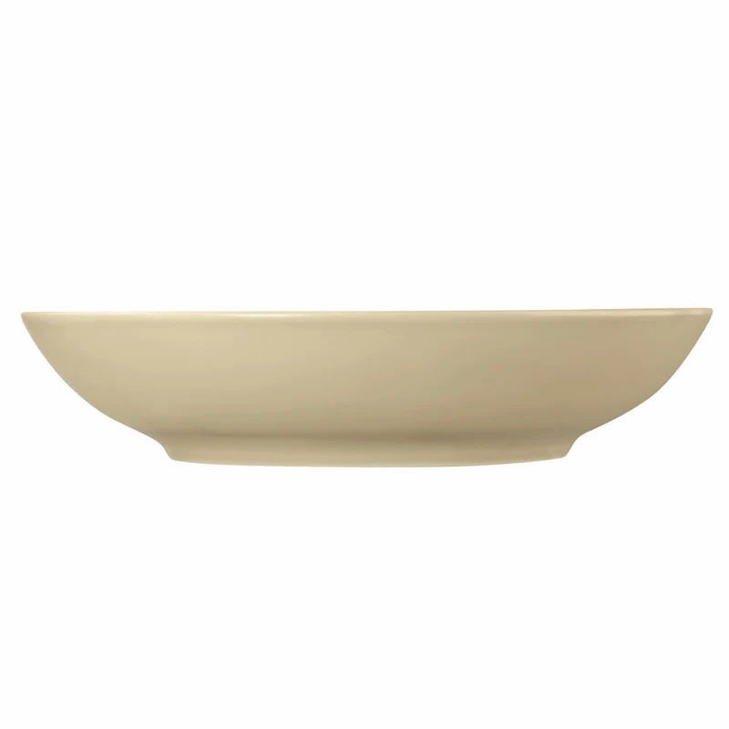 Seltmann Weiden Terra Coupteller Tief, Pastateller, Teller, Porzellan, Sandbeige, Ø 26 cm, 001.766882