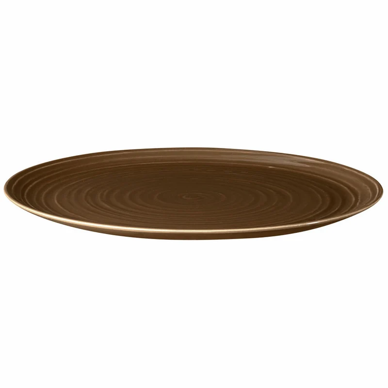 Seltmann Weiden Terra Speiseteller, Teller, Porzellan, Erdbraun, Ø 31.5 cm, 001.766885